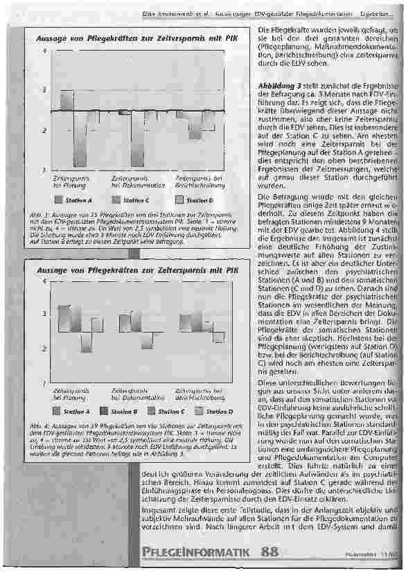 Vorschauseite 4: Auswirkungen EDV-gestützter Pflegedokumentation Ergebnisse von Studien am Universitätsklinikum Heidelberg