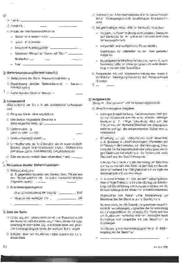 Vorschauseite 2: Aus der Arbeit des Kuratoriums Deutsche Altershilfe Standard-Stellenbeschreibungen für die Hauswirtschaftsleitung