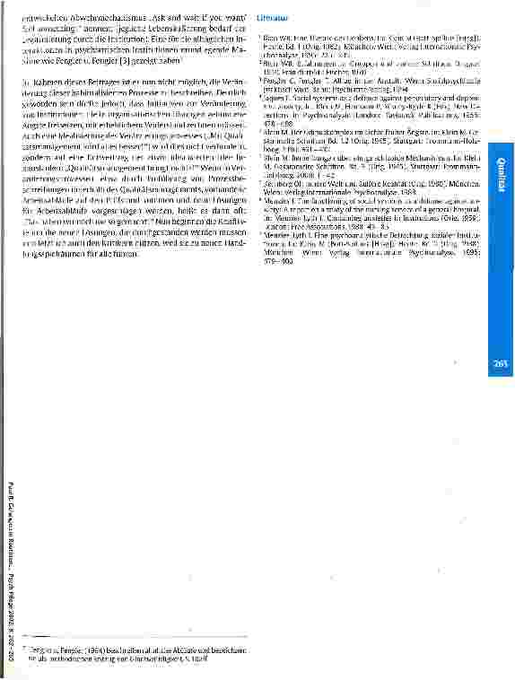 Vorschauseite 4: Gefangen in Routinen Ein psychoanalytischer Blick auf die Veränderungsbereitschaft und Funktionsfähigkeit von Organisationen am Beispiel psychiatrischer Krankenhäuser