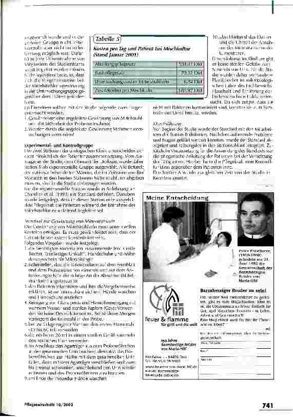 Vorschauseite 3: Gewinnung von Mittelstrahlurin - ein Grund zum Forschen? Evidenzbasierte Pflege
