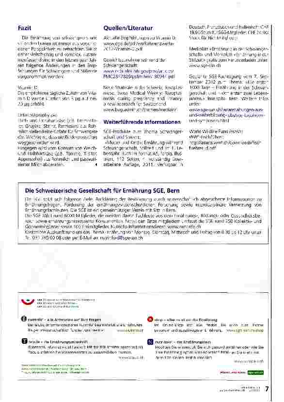 Vorschauseite 4: Schwangerschaft und Stillzeit: Aktuelle Empfehlungen zur Ernährung
