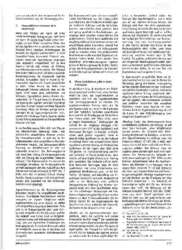 Vorschauseite 4: Ohne Ziel ist auch der Weg egal: Betreuungsgericht und Berufsbetreuer im Lichte der Agenturtheorie