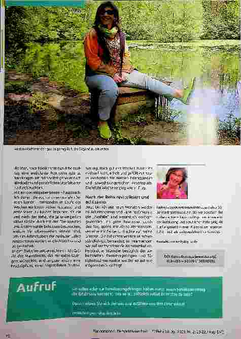Vorschauseite 3: Als Ergotherapeutin in einer psychosomatischen Rehabilitation.