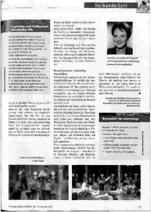 Vorschauseite 3: Auf den Spuren der Rose Wie Gerüche unsere Gefühle und Gedanken beeinflussen