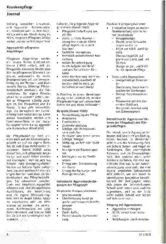 Vorschauseite 4: Pflegeprozeß in der Gemeindepflege