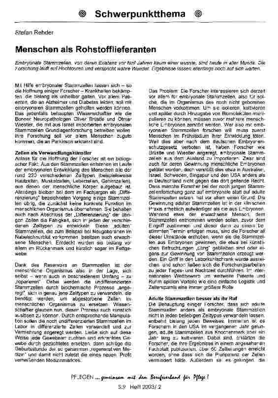 Vorschauseite 1: Menschen als Rohstofflieferanten