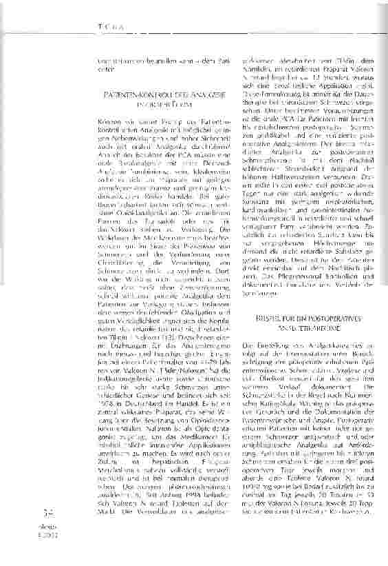 Vorschauseite 2: Geräteunabhängige patientenkontrollierte Analgesie (PCA)