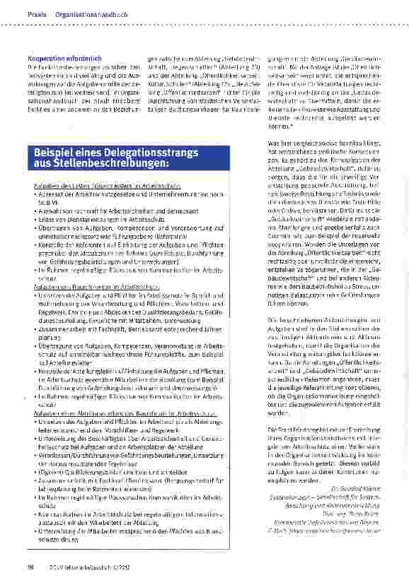 Vorschauseite 3: Arbeitsschutz geht alle an