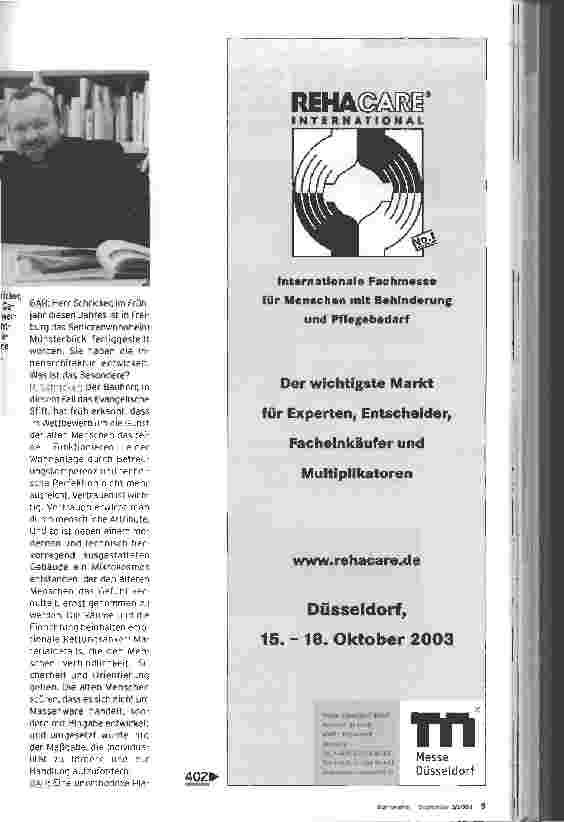Vorschauseite 4: Selbstständig leben - betreut wohnen