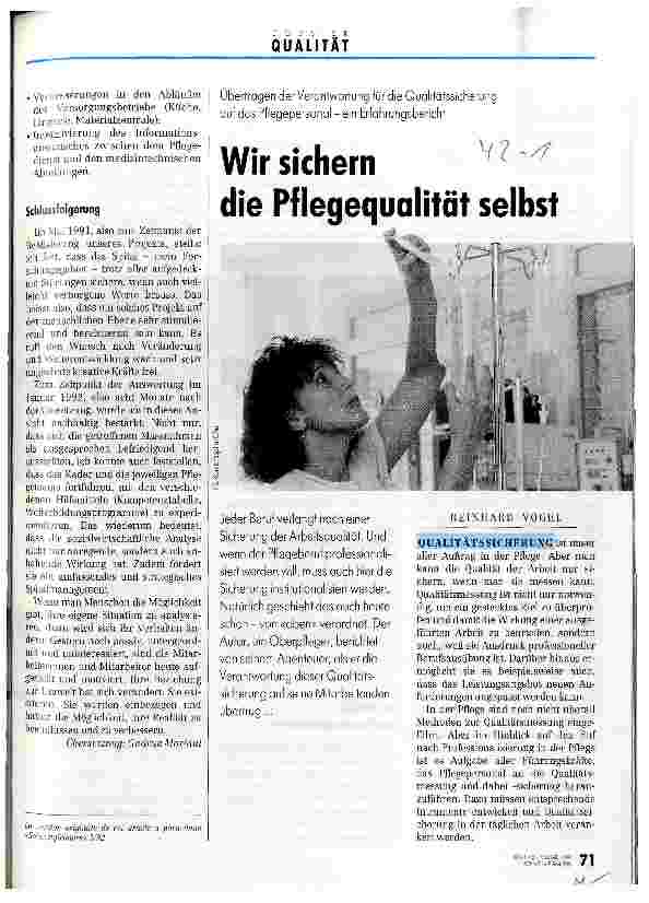 Vorschauseite 6: Weniger Funktionsstörungen - bessere Pflege Die sozialwirtschaftliche Analyse