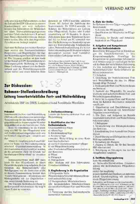 Vorschauseite 3: EDV-Schulung für Stationsleitungen Arbeitsgruppe Informatik im DBfK Landesverband Hessen-RhPfalz,Saar,Th.