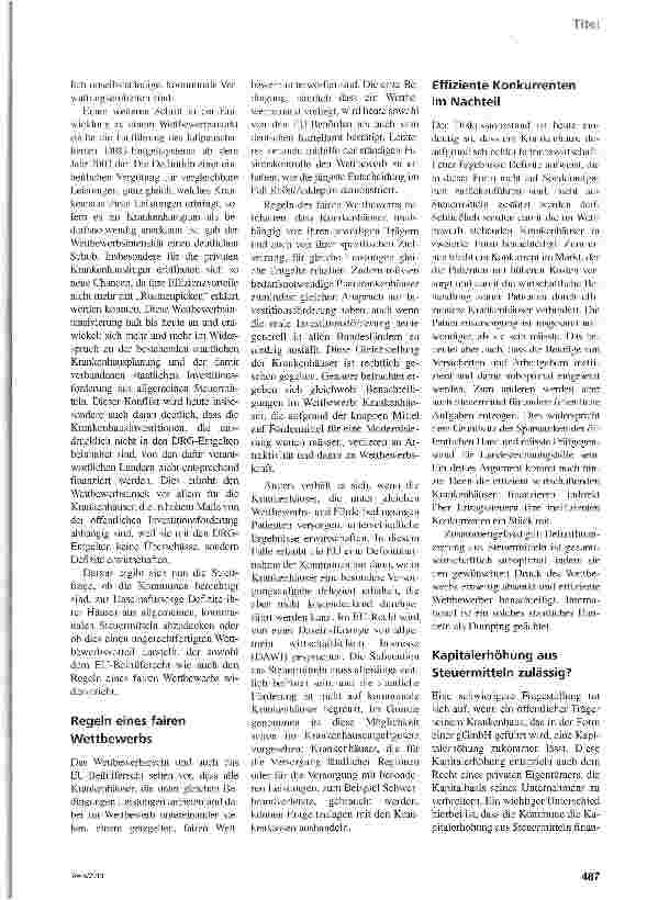 Vorschauseite 2: Im Nebel der Subventionen