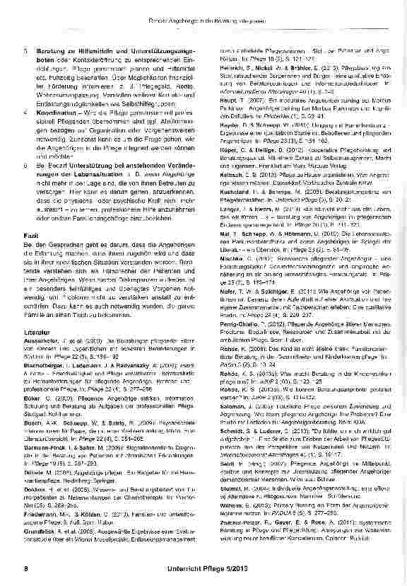 Vorschauseite 3: Angehörige in die Beratung integrieren