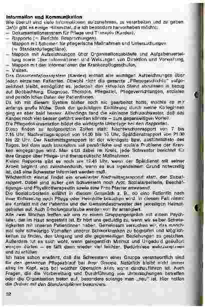 Vorschauseite 5: Bericht über ein Pflegepraktikum am Universitätsspital Zürich
