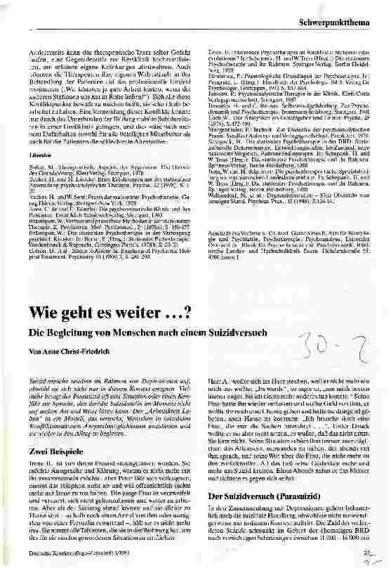 Vorschauseite 5: Möglichkeiten und Grenzen der Teamidentität in einer Depressionsstation