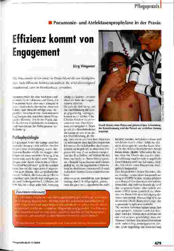 Vorschauseite 1: Effizienz kommt von Engagement