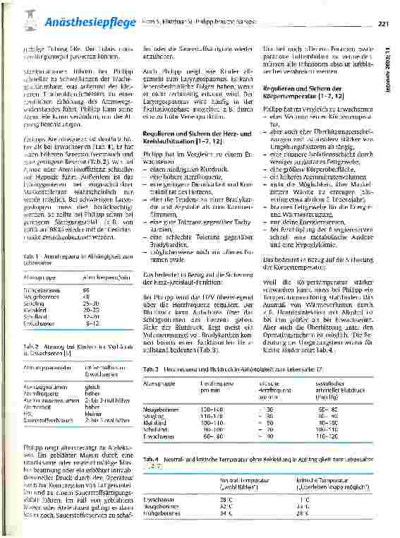 Vorschauseite 3: Philipp braucht Narkose - pflegerische Betreuung eines Säuglings in der Anästhesie