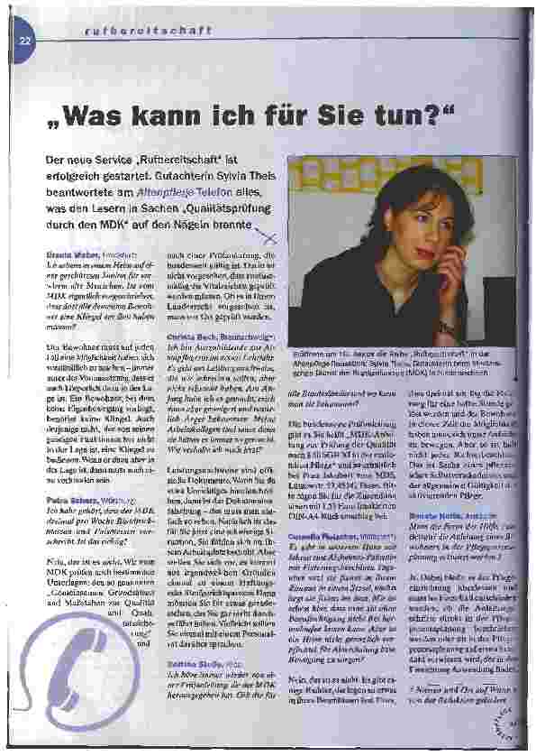 Vorschauseite 1: Was kann ich für Sie tun?