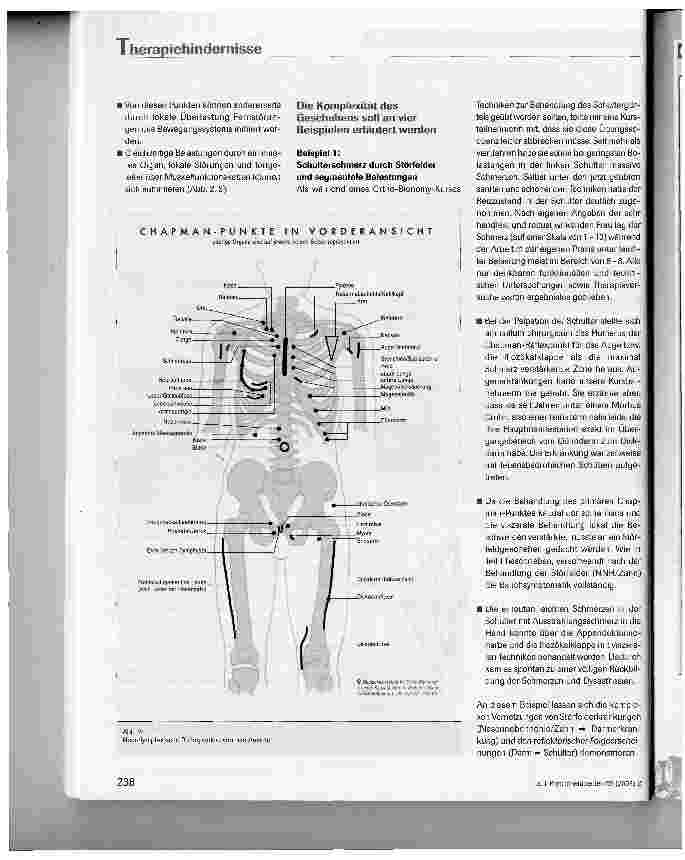 Vorschauseite 3: Therapiehindernisse und Lösungsstrategien bei der Behandlung des Stütz-und Bewegungssystems Teil II: Der segmental-reflektorische Komplex unter besonderer Berücksichtigung der neu…
