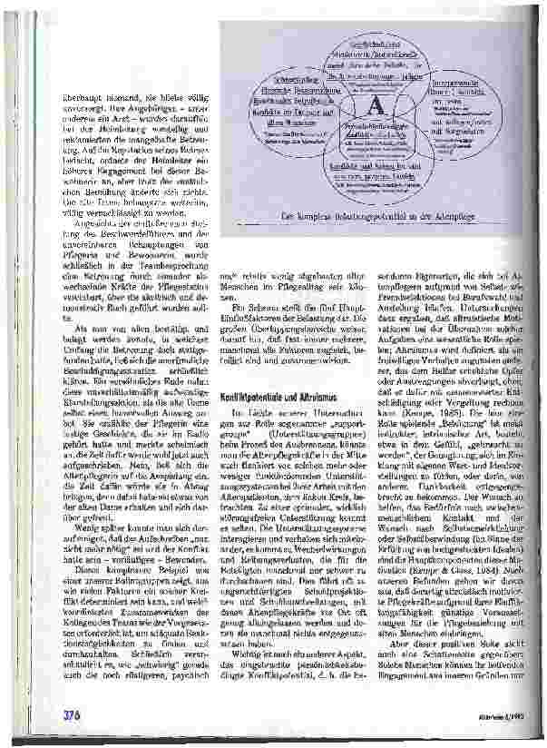 Vorschauseite 3: Bewältigungshilfen für das Pflegepersonal