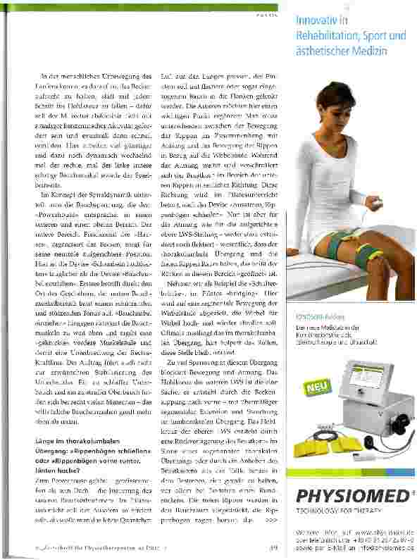 Vorschauseite 2: Pilates-»Powerhouse«