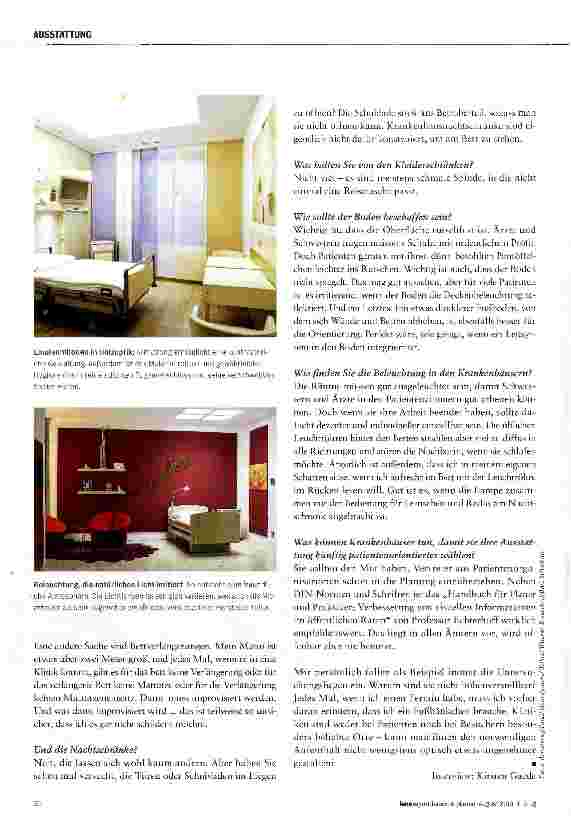 Vorschauseite 3: Mehr Hotelcharakter - das wäre was!