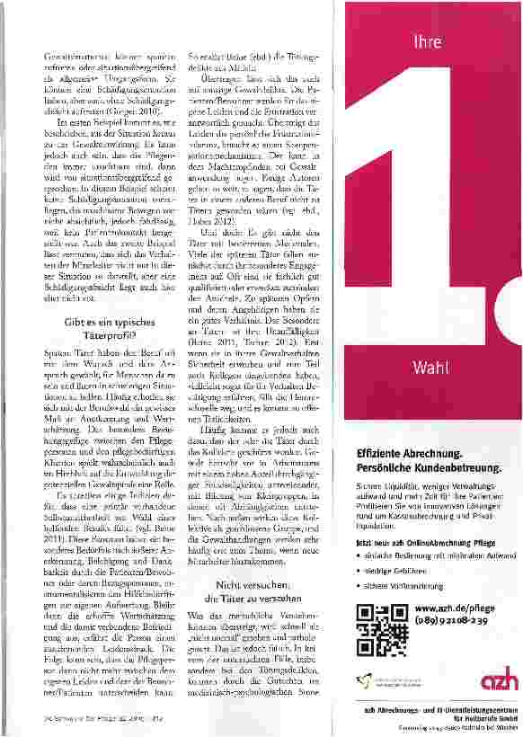 Vorschauseite 5: GRENZVERLETZUNG - MISSHANDLUNG- VERNACHLÄSSIGUNG