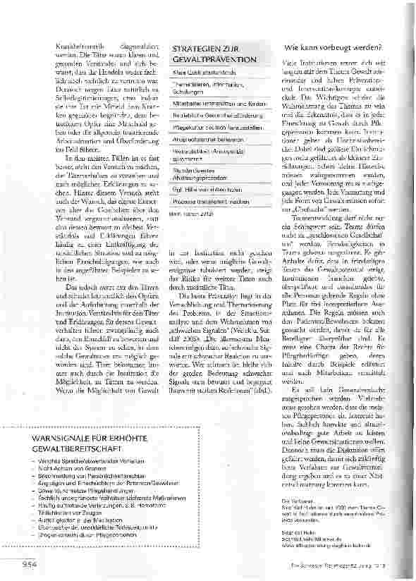 Vorschauseite 6: GRENZVERLETZUNG - MISSHANDLUNG- VERNACHLÄSSIGUNG