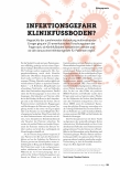 Vorschauseite 1: Infektionsgefahr Klinikfußboden?