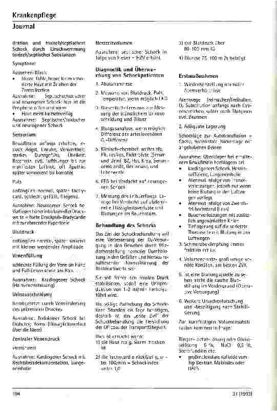 Vorschauseite 5: Der Klinische Notfall Der Hände und Füße zu wenig ...