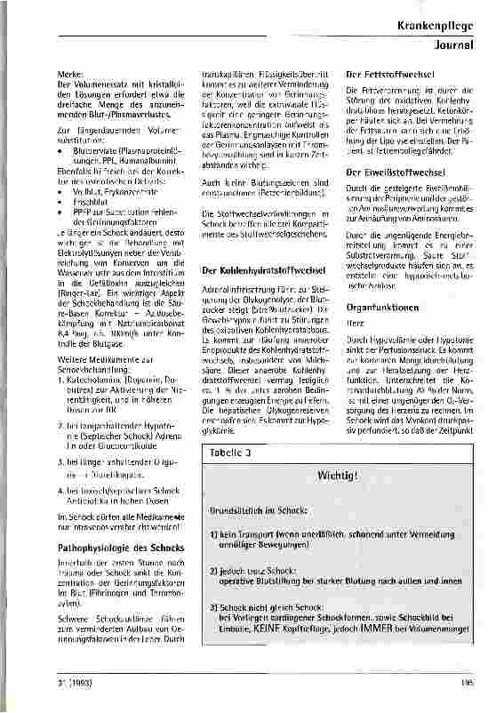 Vorschauseite 6: Der Klinische Notfall Der Hände und Füße zu wenig ...