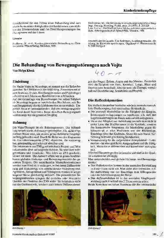 Vorschauseite 3: Krankengymnastische Behandlungsmöglichkeiten bei zerebralen Bewegungskoordinationsstörungen im Säuglingsund Kindesalter