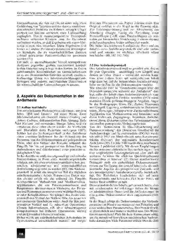 Vorschauseite 4: Patienten-Daten-Management-System in der Anästhesie und Intensivmedizin