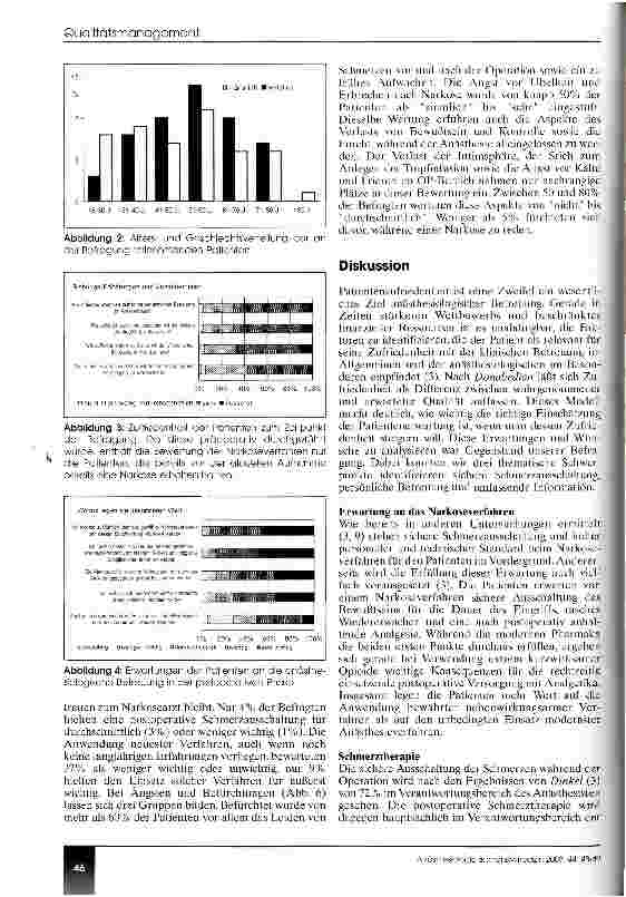 Vorschauseite 4: Erwartungen und Wünsche anästhesiologischer Patienten Welche Faktoren tragen zur Zufriedenheit bei?