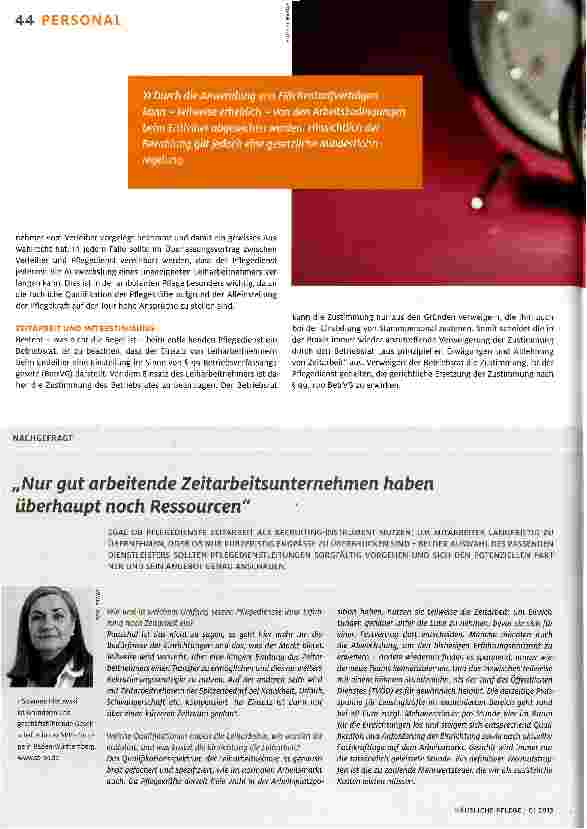Vorschauseite 3: Mitarbeiter auf Zeit beschäftigen