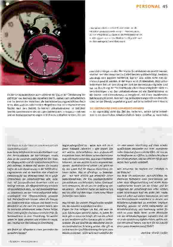 Vorschauseite 4: Mitarbeiter auf Zeit beschäftigen