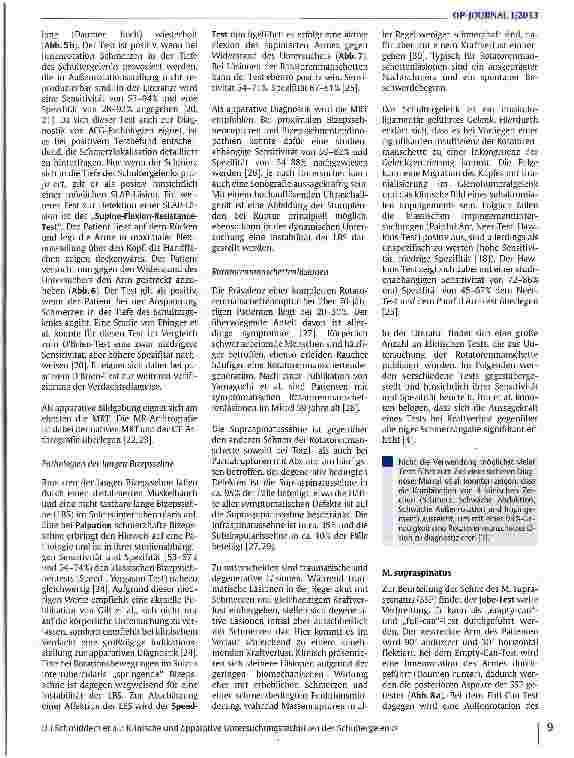 Vorschauseite 4: Klinische und apparative Untersuchungstechniken des Schultergelenks