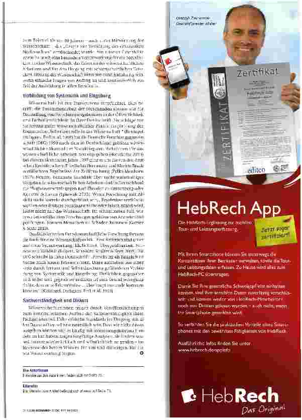 Vorschauseite 2: Ethik in Forschung und Wissenschaft