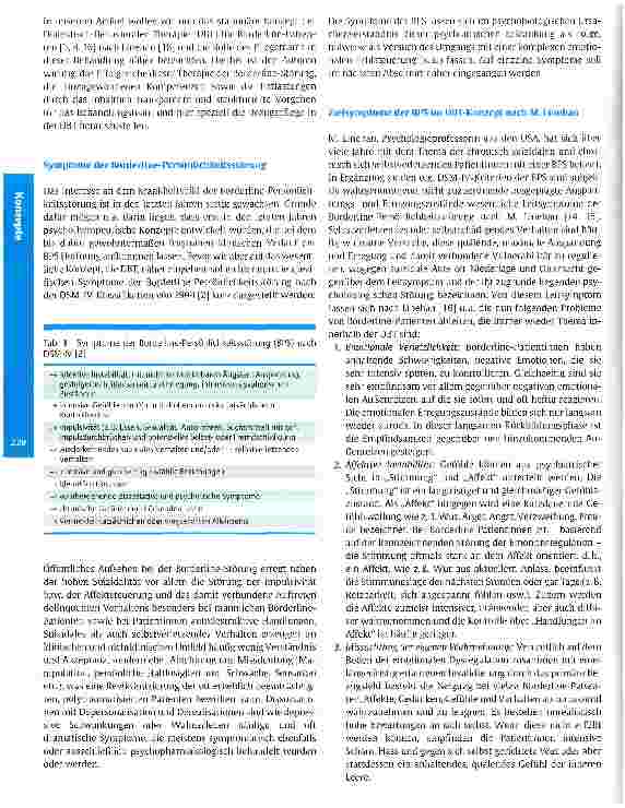 Vorschauseite 2: Pflege im stationären Konzept der Dialektisch-Behavioralen Therapie (DBT) zur Behandlung der Borderline-Persönlichkeitsstörung