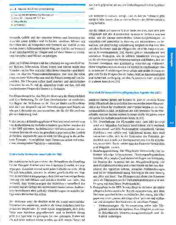Vorschauseite 5: Pflege im stationären Konzept der Dialektisch-Behavioralen Therapie (DBT) zur Behandlung der Borderline-Persönlichkeitsstörung