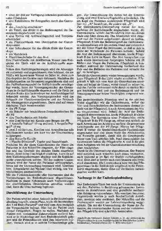 Vorschauseite 2: Gastrokamera-Untersuchung und Ösophago-Gastro-Duodenoskopie