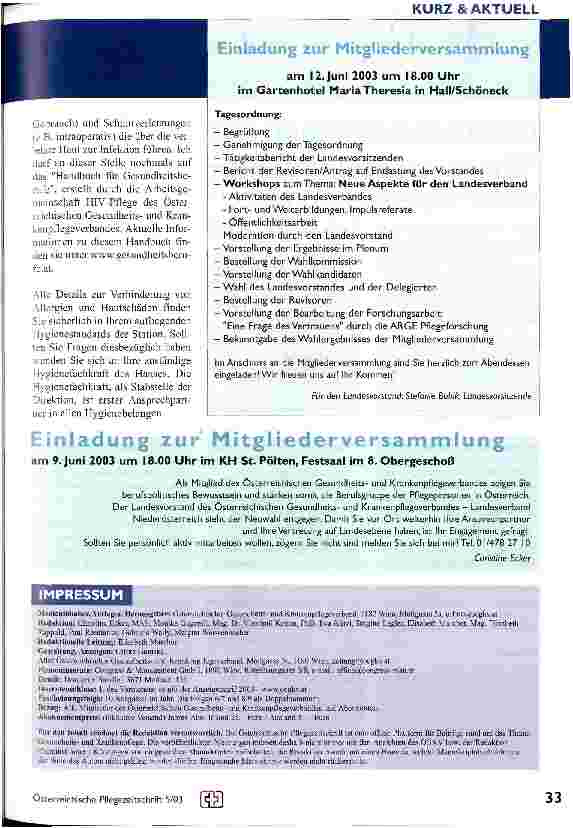 Vorschauseite 2: Hygiene - Sicherheit für Patient und Personal