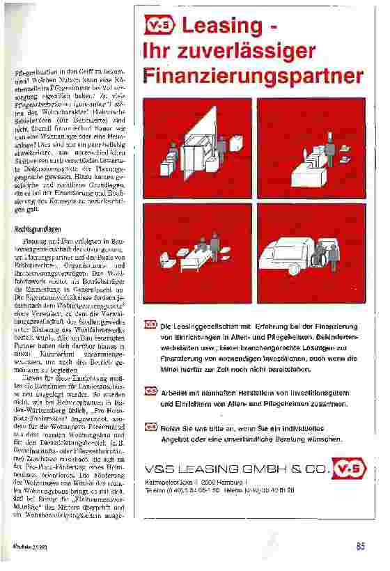 Vorschauseite 3: Wohnen mit gesicherter Pflege