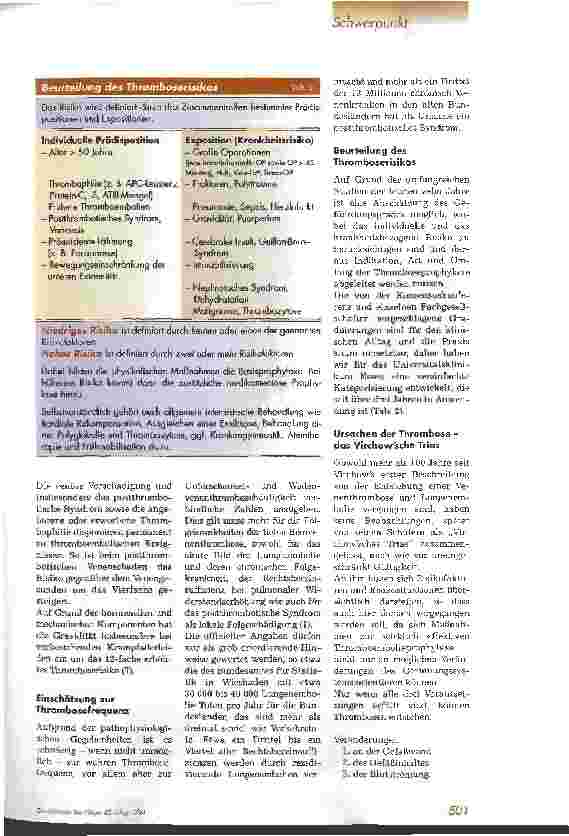 Vorschauseite 2: Grundlagen der physikalischen Tromboseprophylaxe