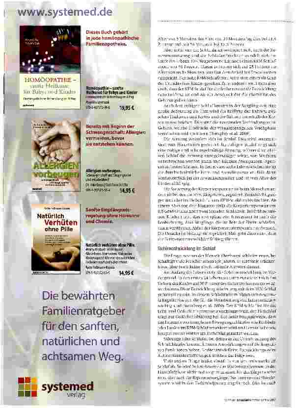 Vorschauseite 3: Schlafen ist eine Hirnleistung