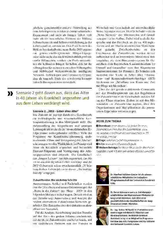Vorschauseite 5: Pflege denken, Pflege gestalten