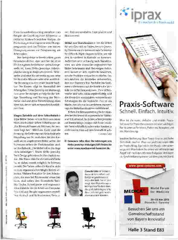 Vorschauseite 4: Mit Rückenwind in die Möbelbranche