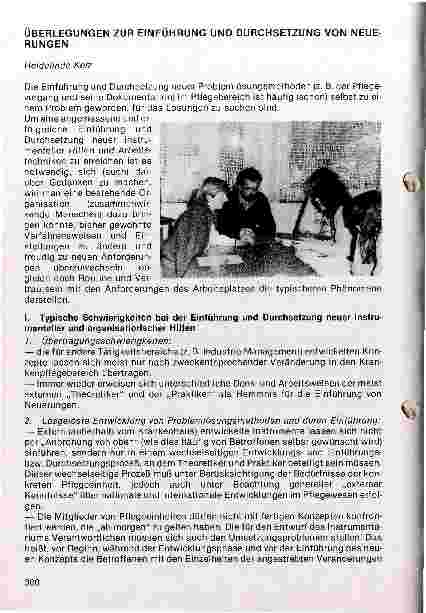 Vorschauseite 1: Überlegungen zur Einführung und Durchsetzung von Neuerungen