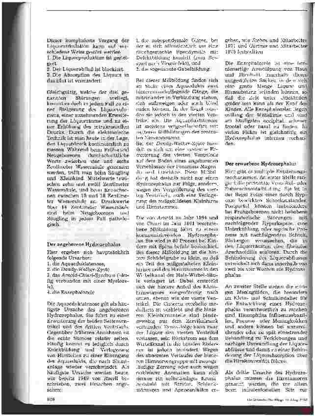 Vorschauseite 2: Kinderchirurgie Teil 1: Der Hydrocephalus