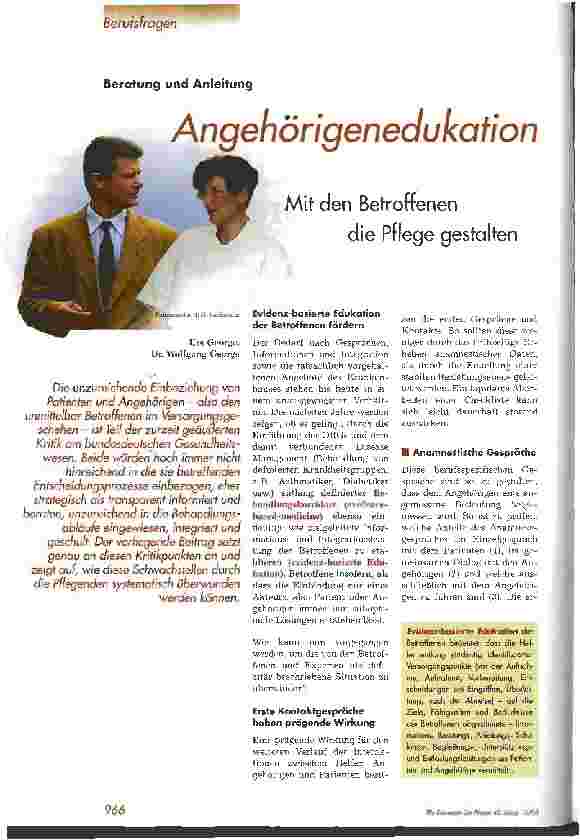 Vorschauseite 1: Angehörigeneduktion